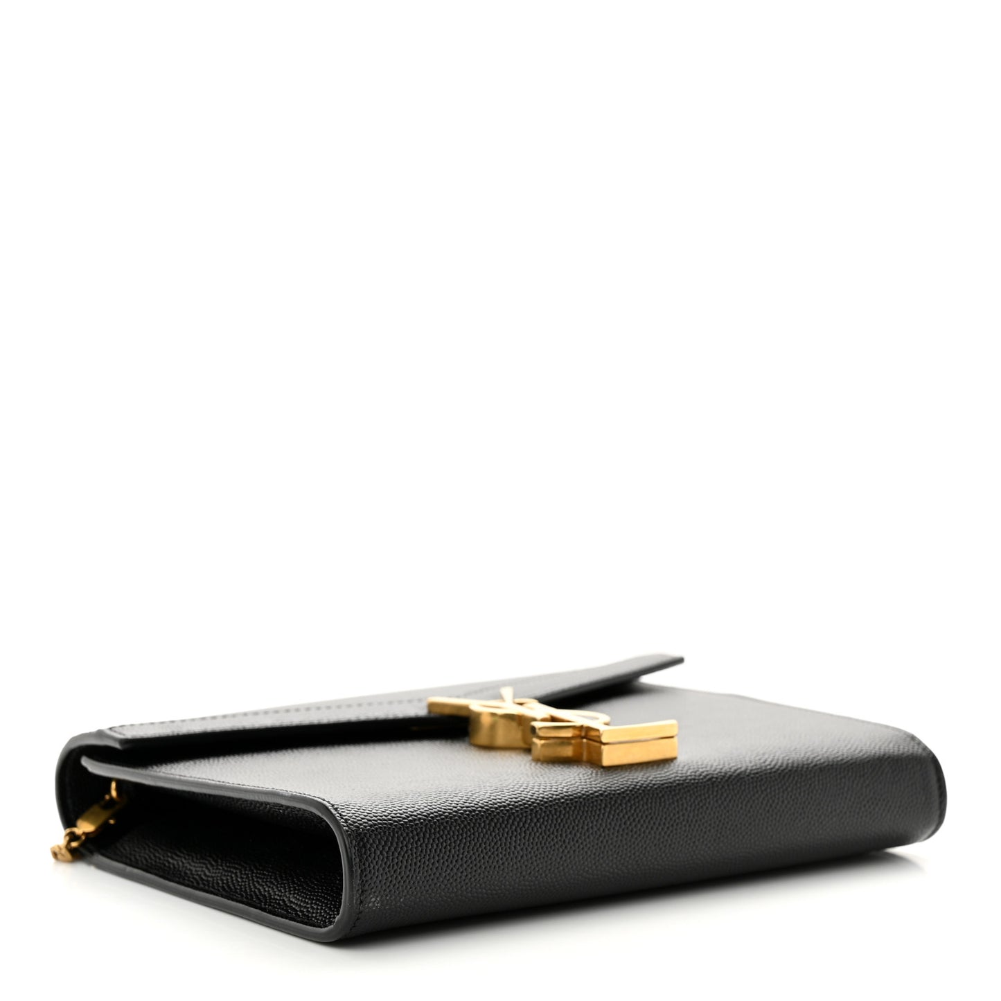 Grain De Poudre Monogram Cassandra Chain Wallet Black