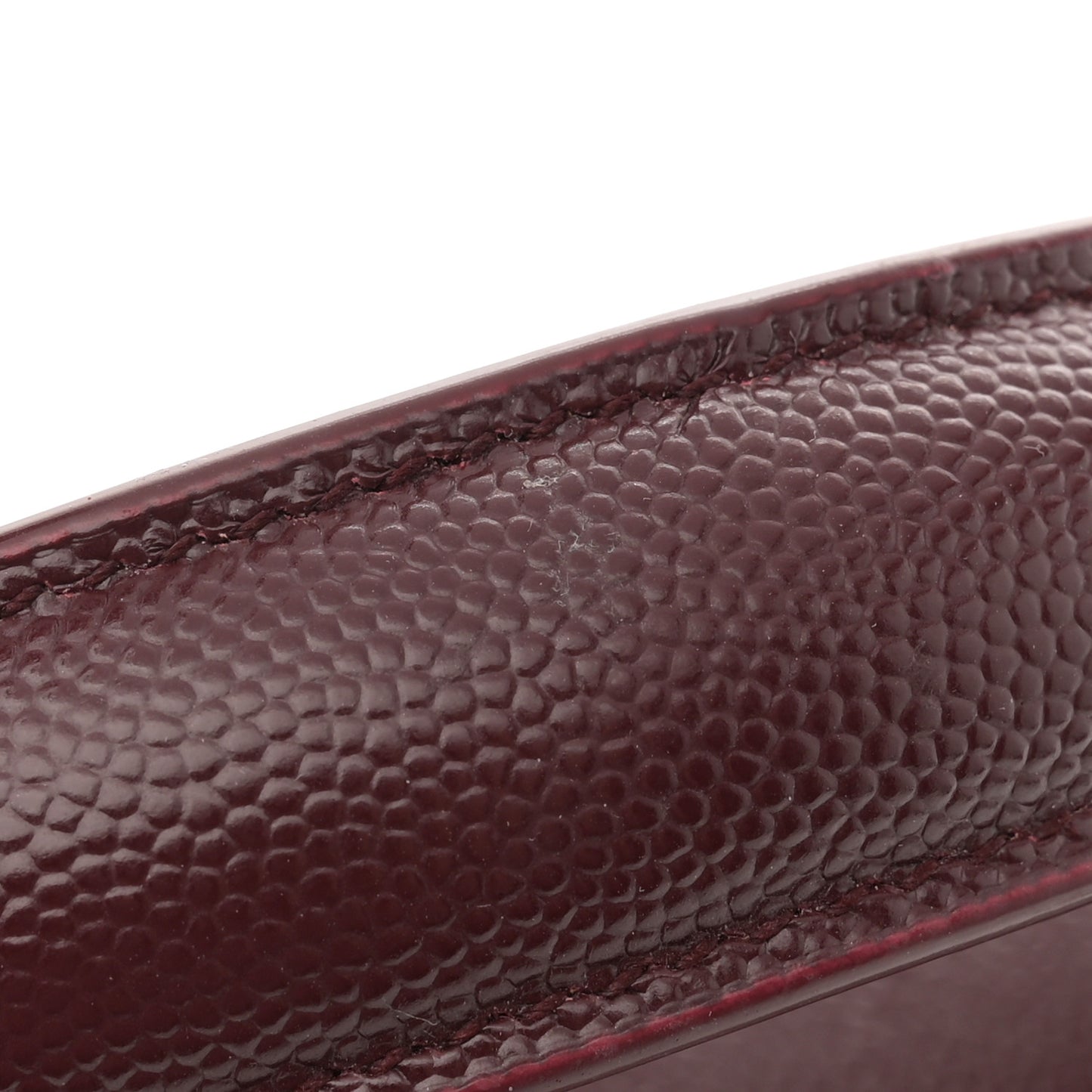 Grain de Poudre Medium Classic Monogram Cassandra Top Handle Rouge Legion