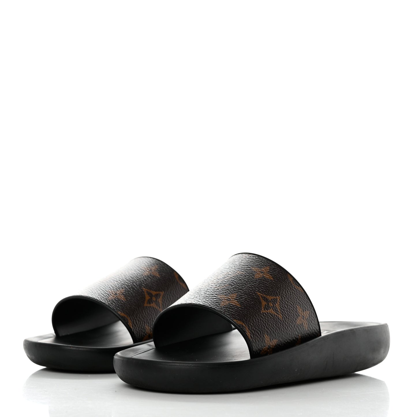 Monogram Sunbath Slide Sandals 37