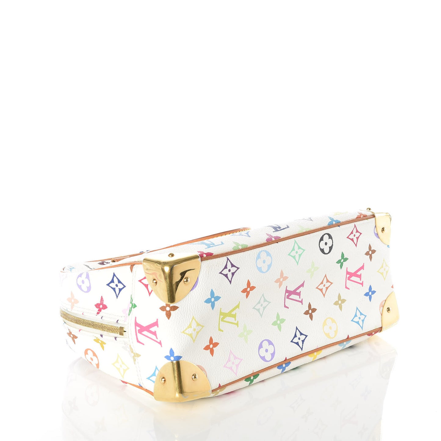 Monogram Multicolor Trouville White