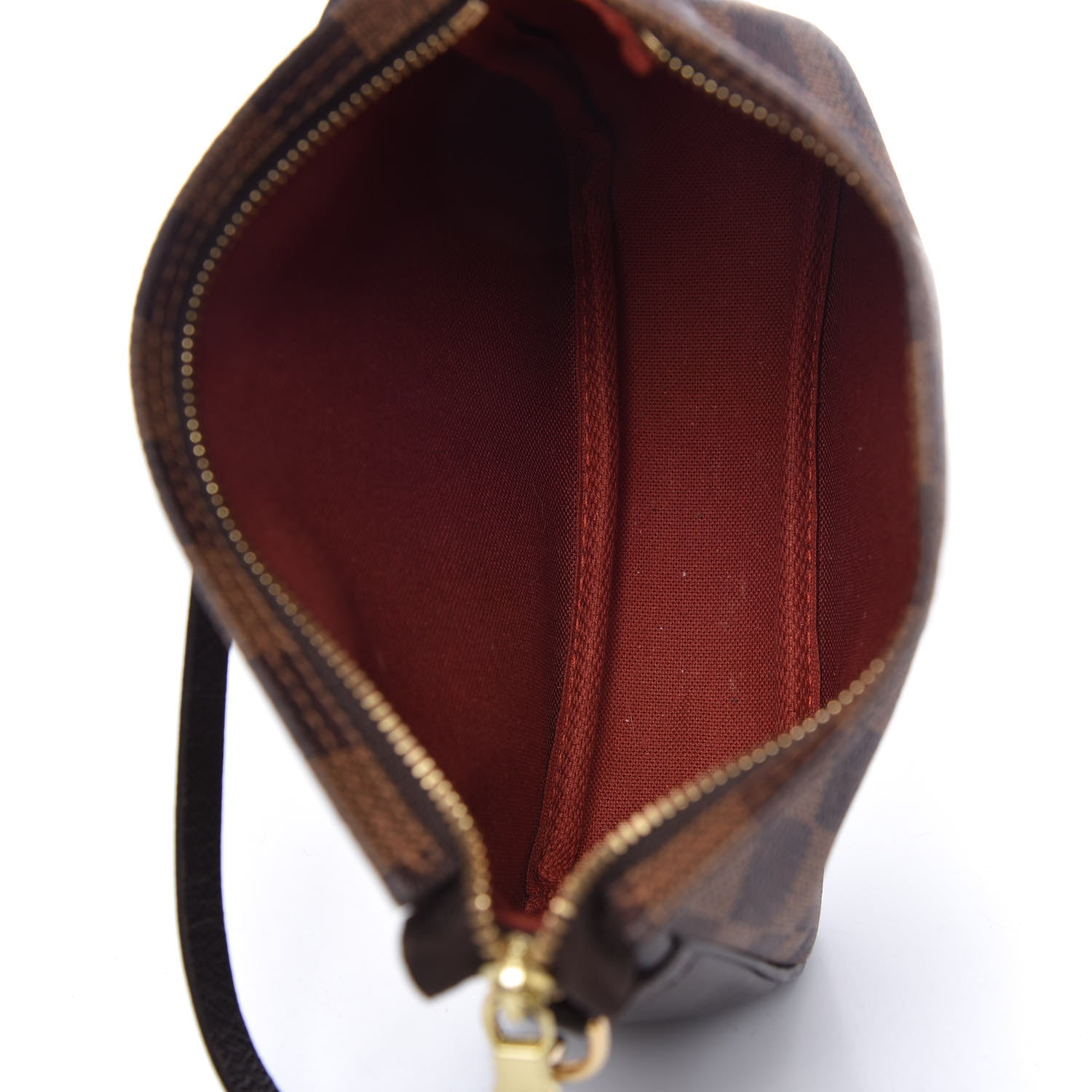 Louis Vuitton Damier Ebene Trousse Make Up Bag Pochette 5 of 10