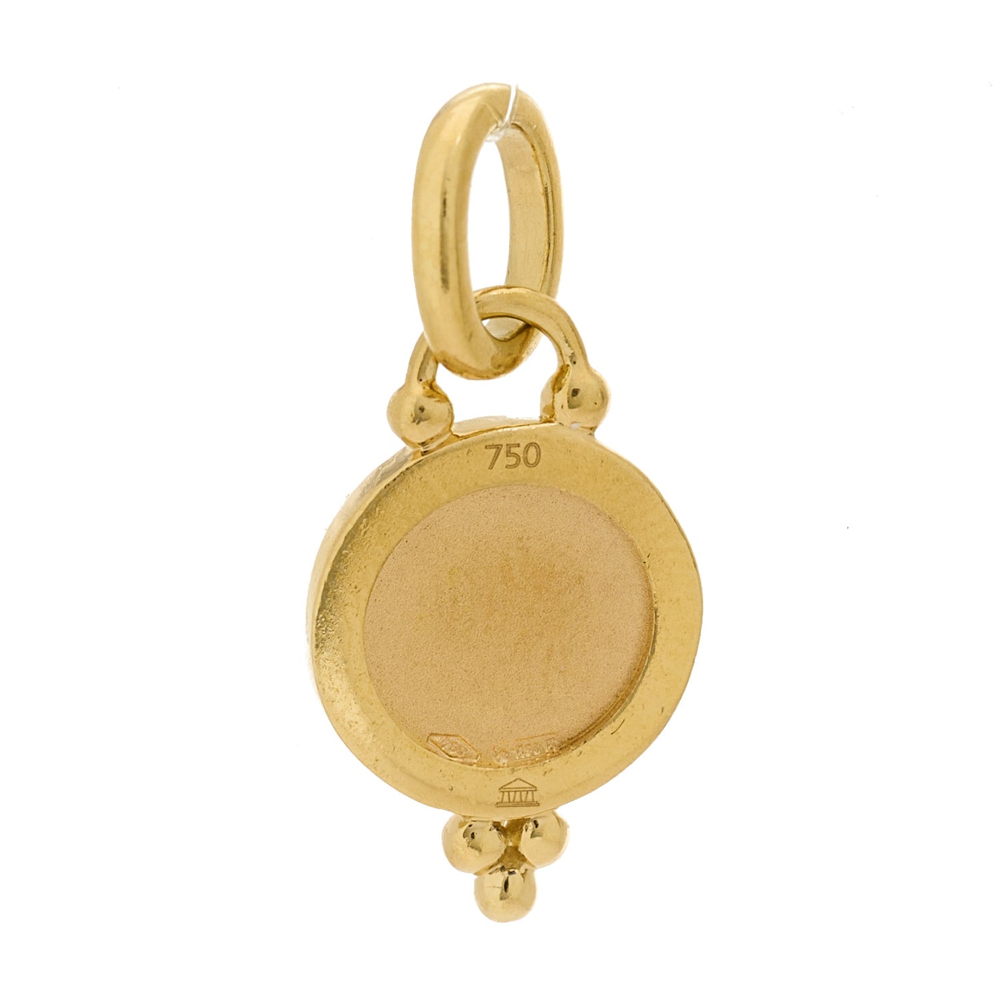 18K Yellow Gold Small Angel Pendant