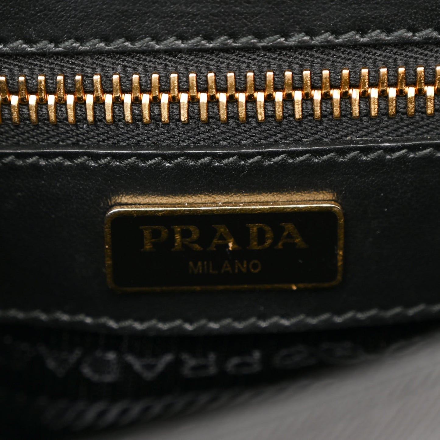 Saffiano Flap Crossbody Black