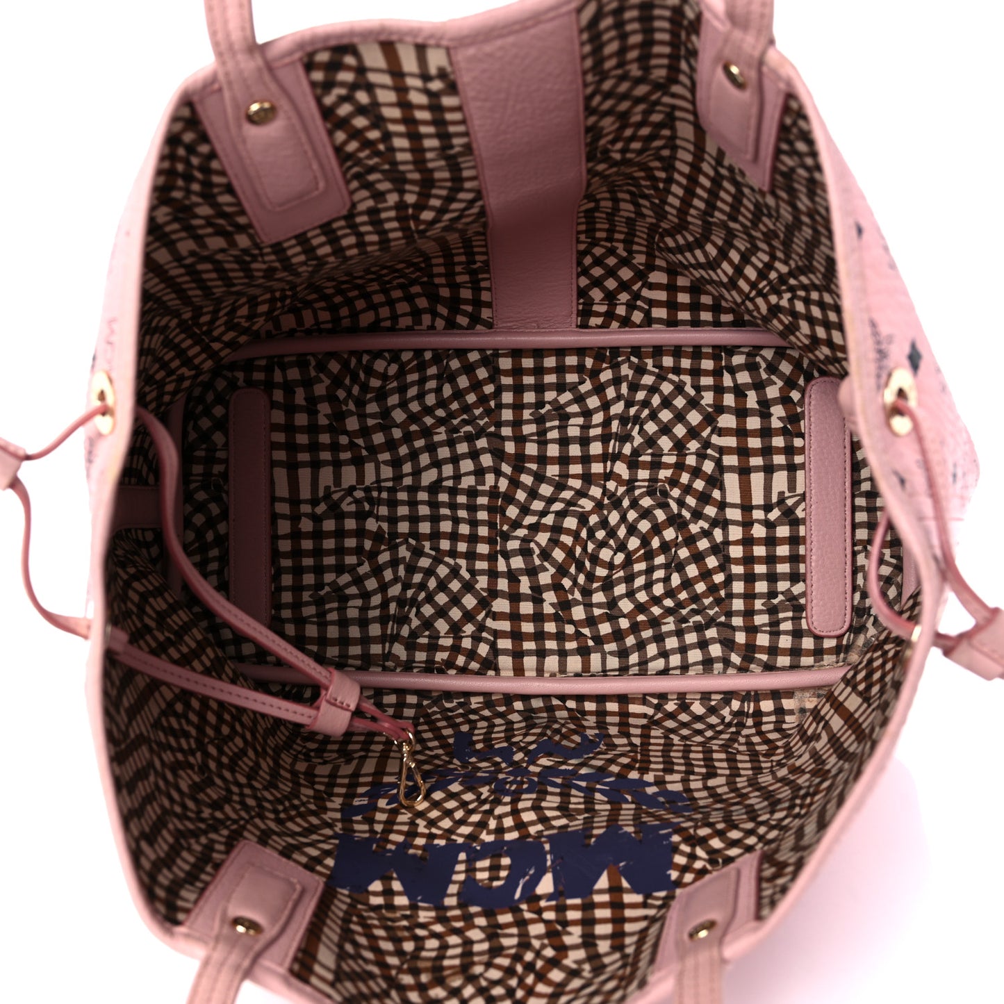 Visetos Medium Liz Reversible Shopper Tote Soft Pink