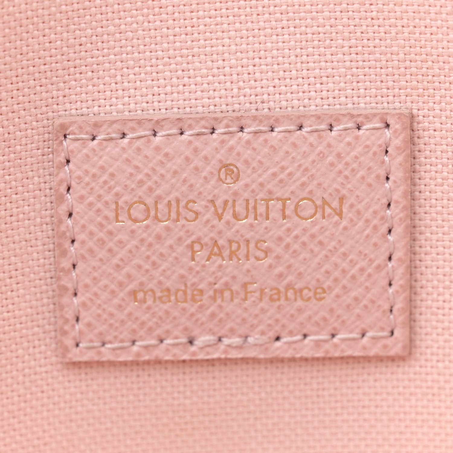 Louis Vuitton Damier Azur Pochette Felicie Chain Wallet Rose Ballerine 7 of 11