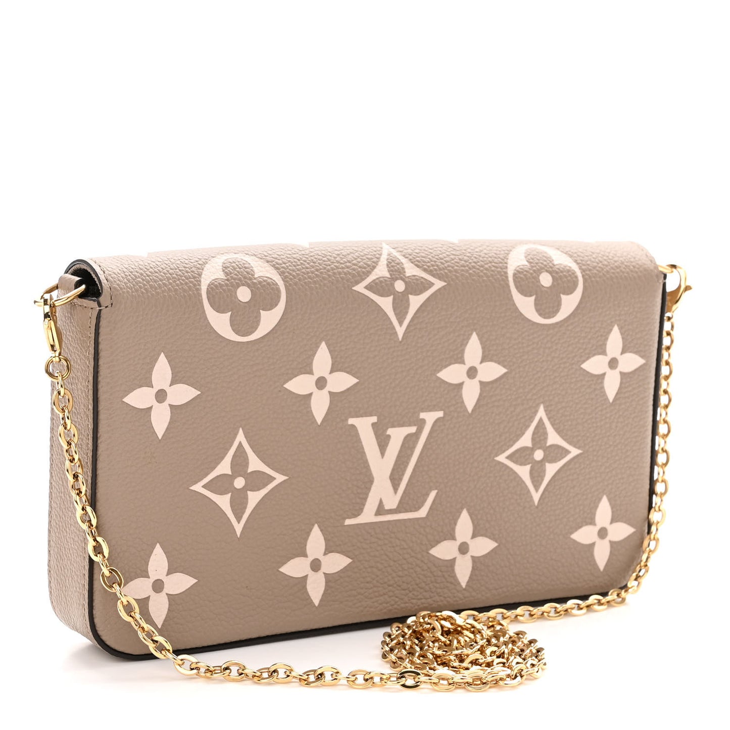 Empreinte Monogram Giant Felicie Pochette Tourterelle Creme