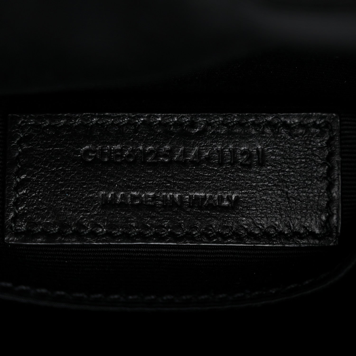 Saint Laurent Calfskin Matelasse Monogram Lou Camera Bag Sea Turquoise 7 of 10