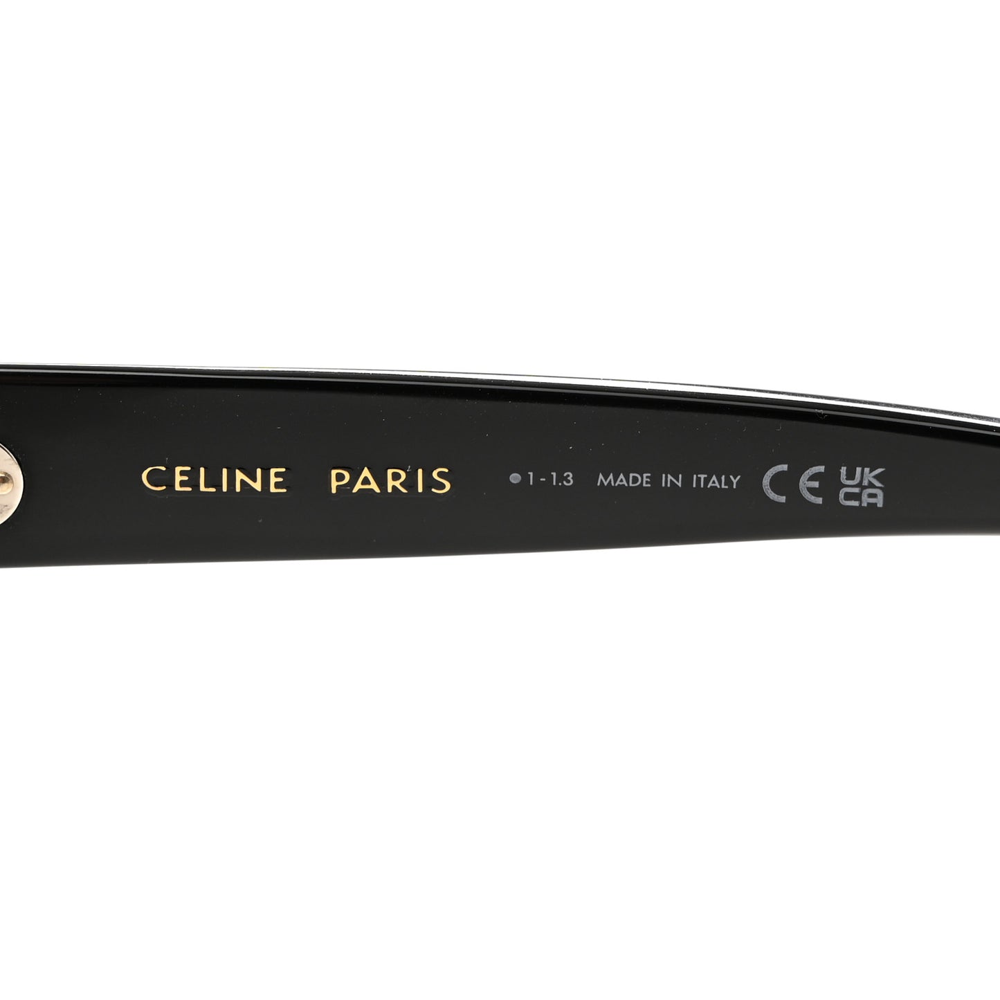 Acetate Rectangular Sunglasses CL40267U Black