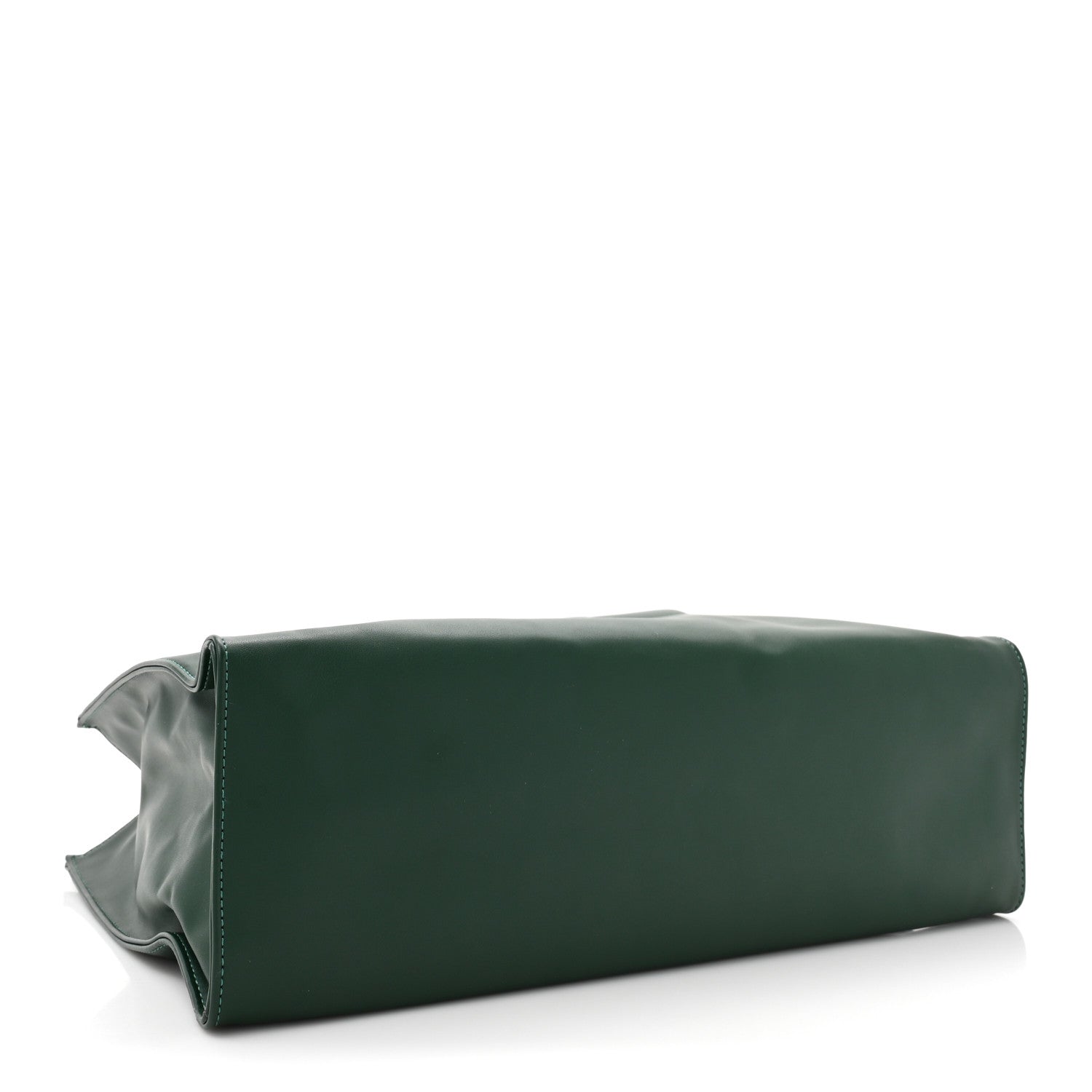 Telfar Vegan Leather Medium Shopping Bag Dark Olive 4 of 14