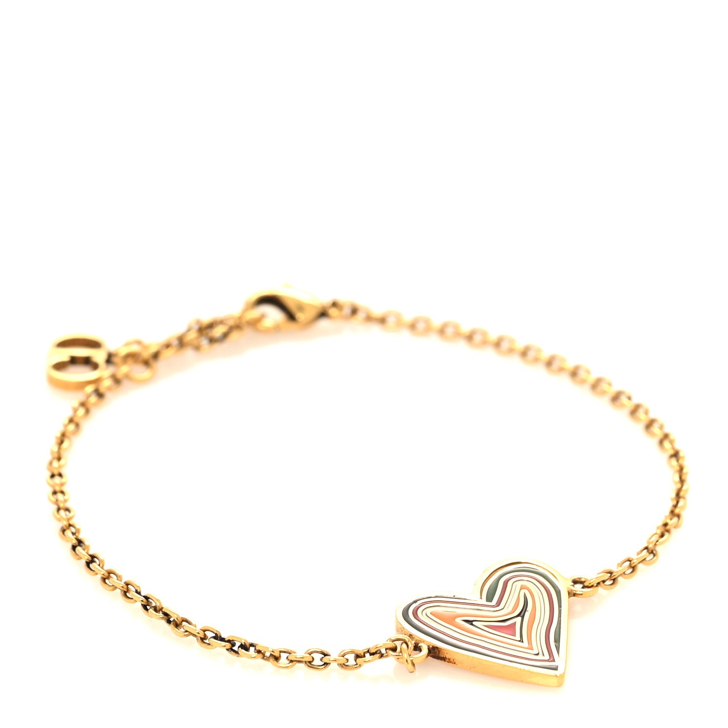 Christian Dior Metal Dioramour Bracelet Multicolor Gold 1 of 4