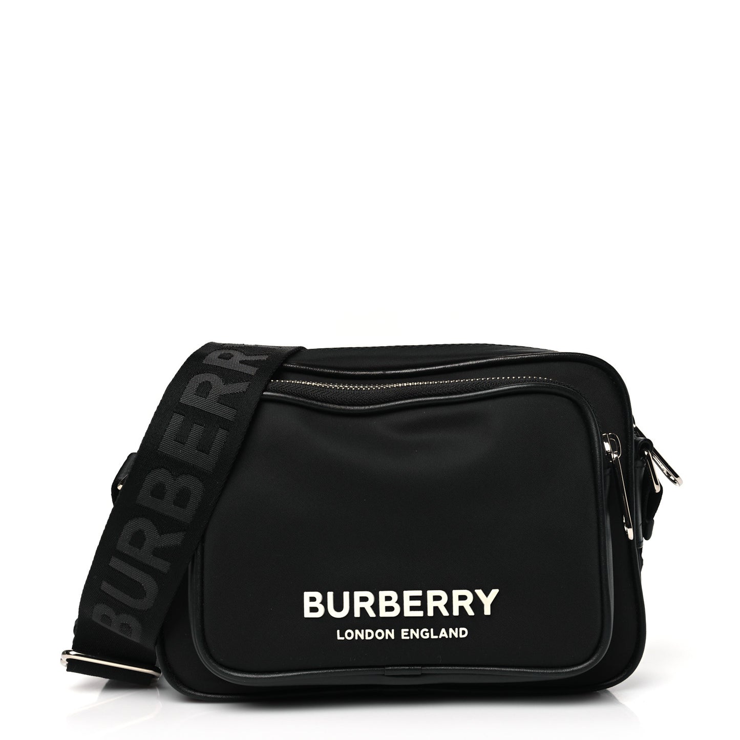 Nylon Paddy Crossbody Bag Black
