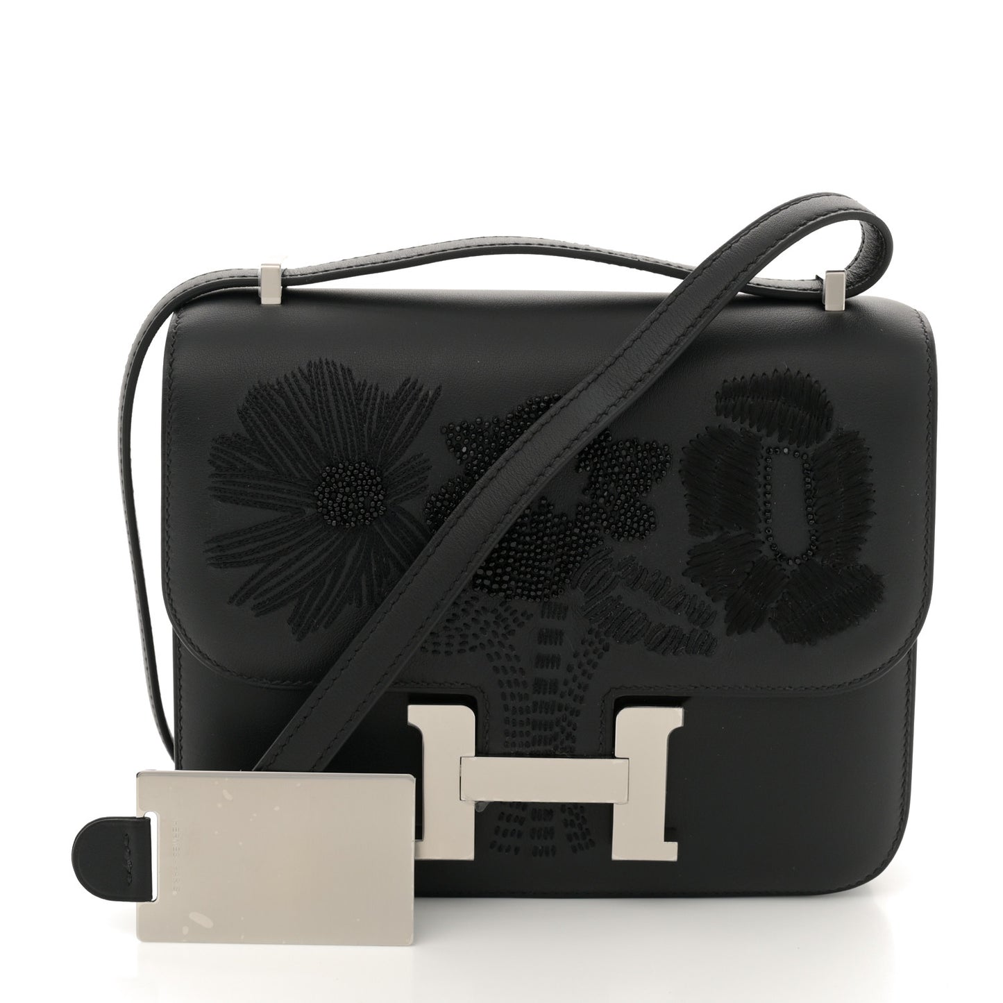 Swift Dancing Flowers Embroidered Constance 18 Black
