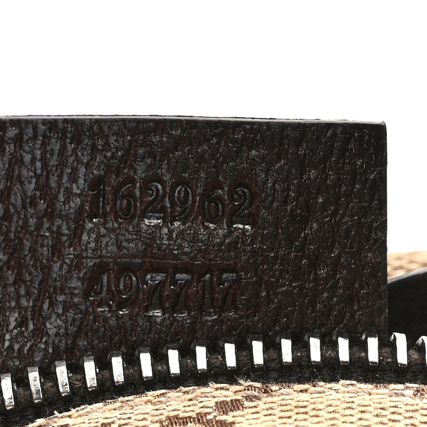 Monogram Web Belt Bag Dark Brown