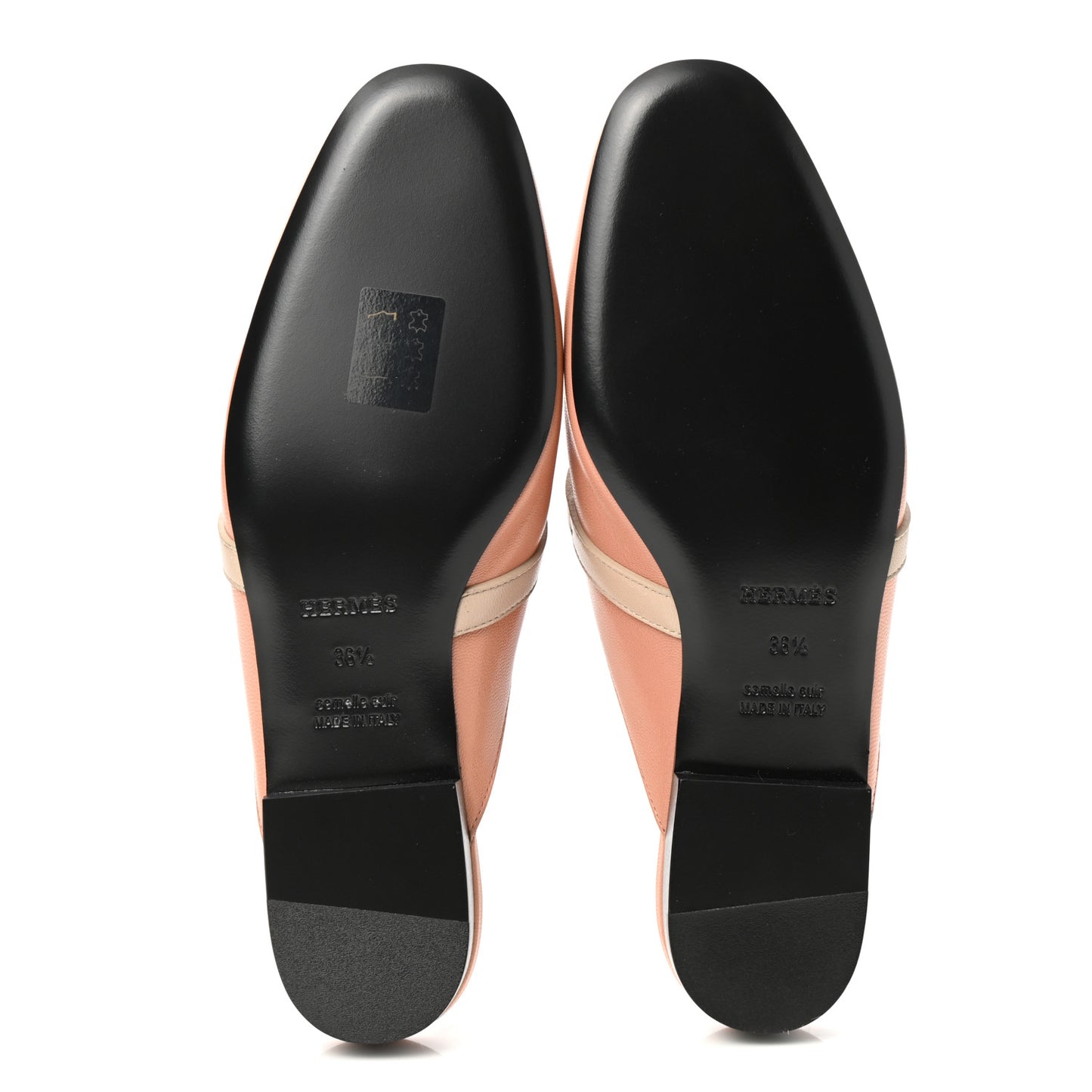 Goatskin Oz Mules 36.5 Rose Aube Multicolore