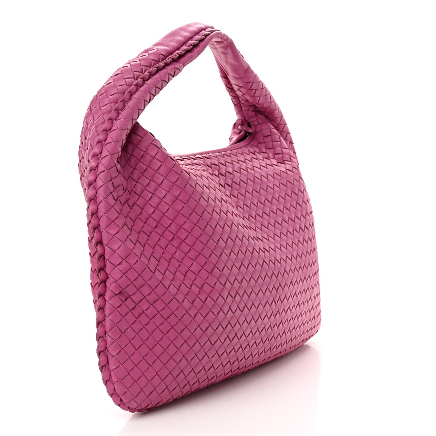 Nappa Intrecciato Large Veneta Hobo Ametiste