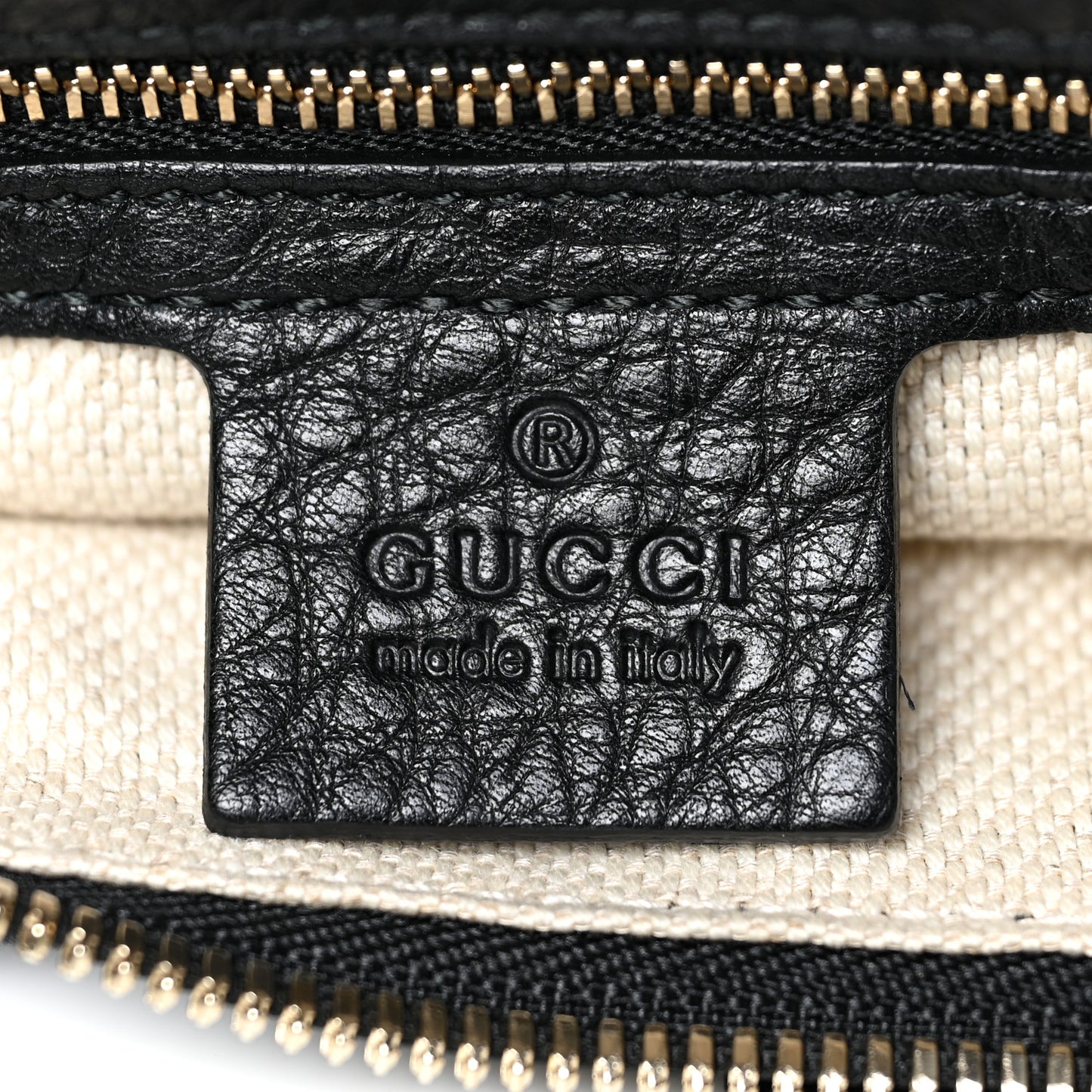 Pebbled Calfskin Soho Hobo Black