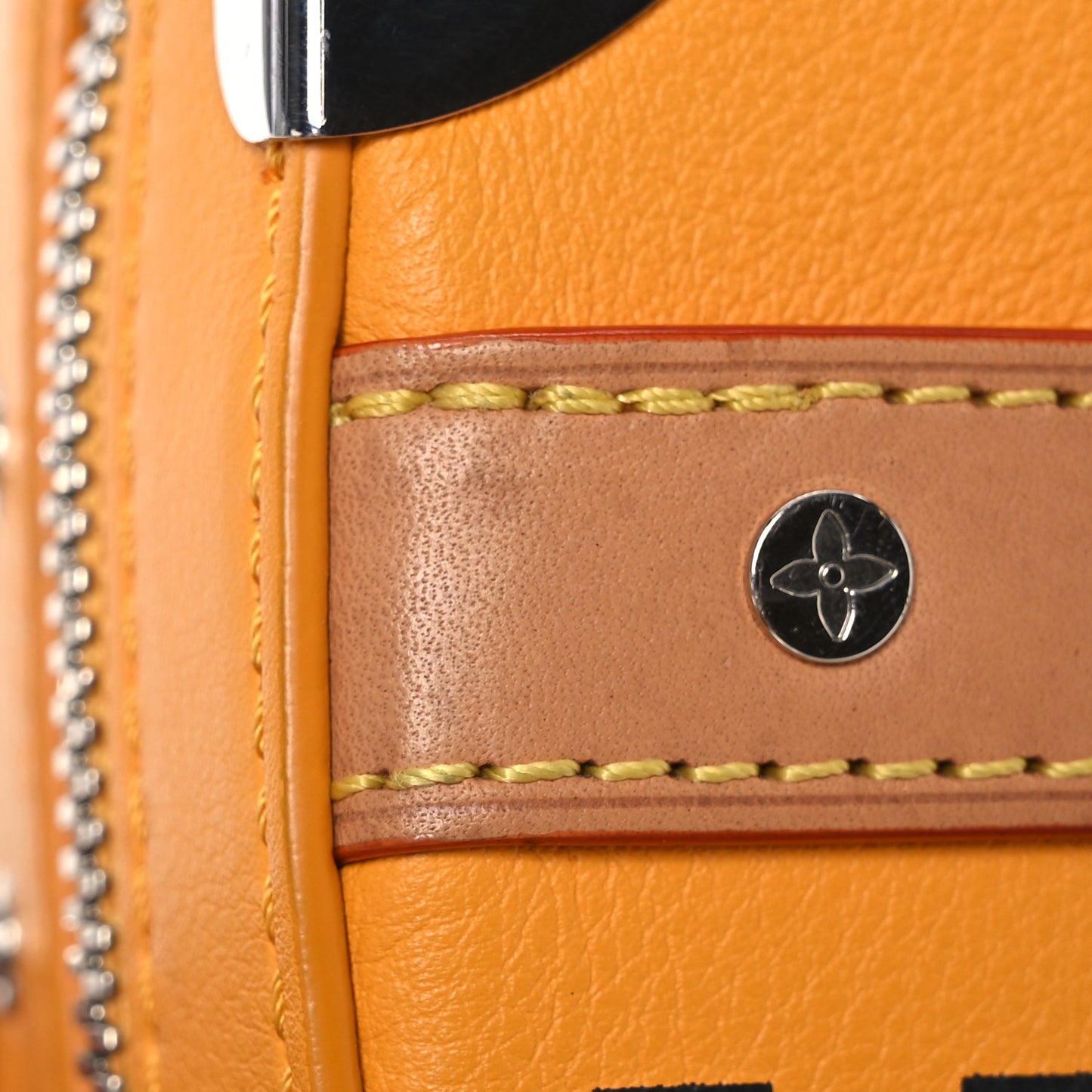 Calfskin Soft Trunk Saffron