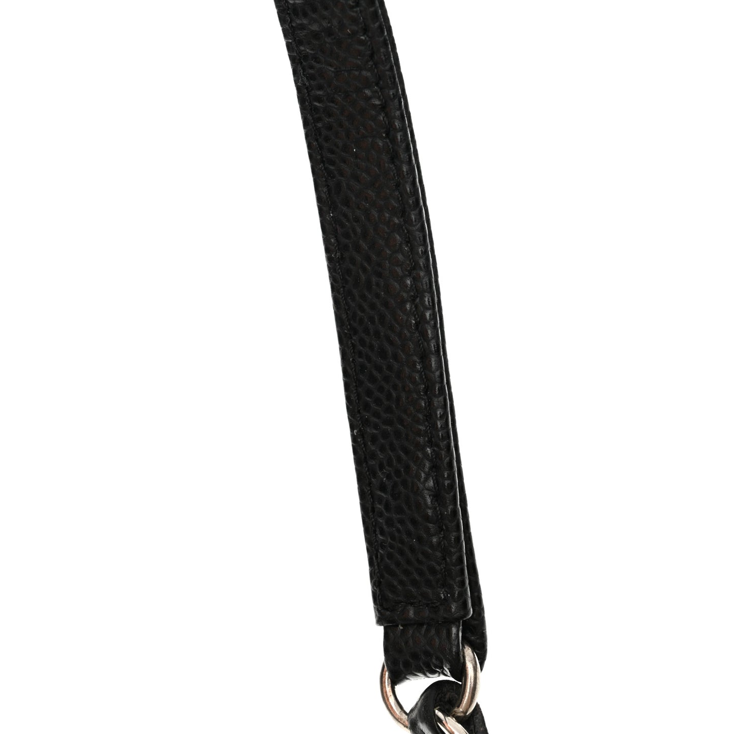 Caviar Quilted Timeless CC Soft Tote Black