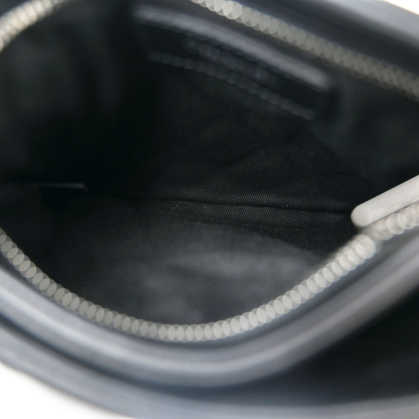 Calfskin Quilted Crossbody Bag Black