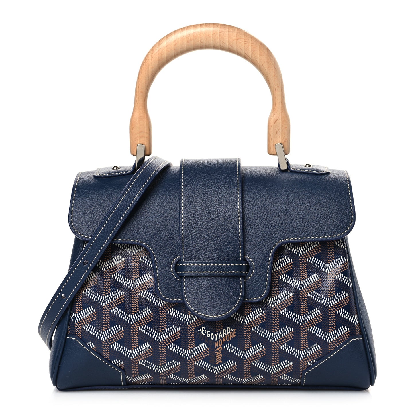 Goyardine Saigon Mini Navy