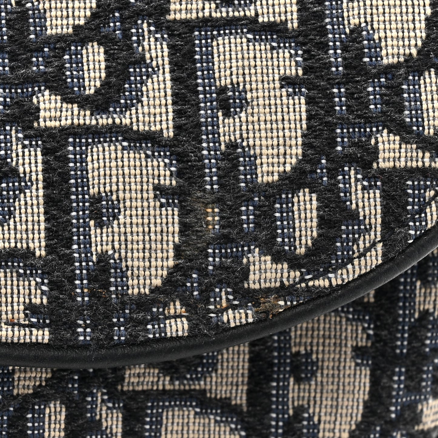 Oblique Mens Saddle Bag Blue