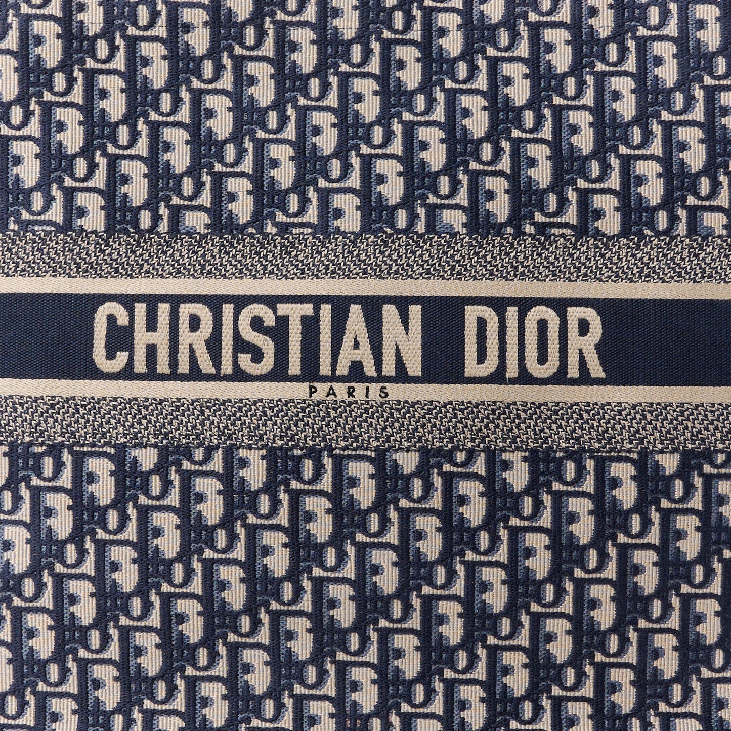 Oblique Large Book Tote Blue Multicolor