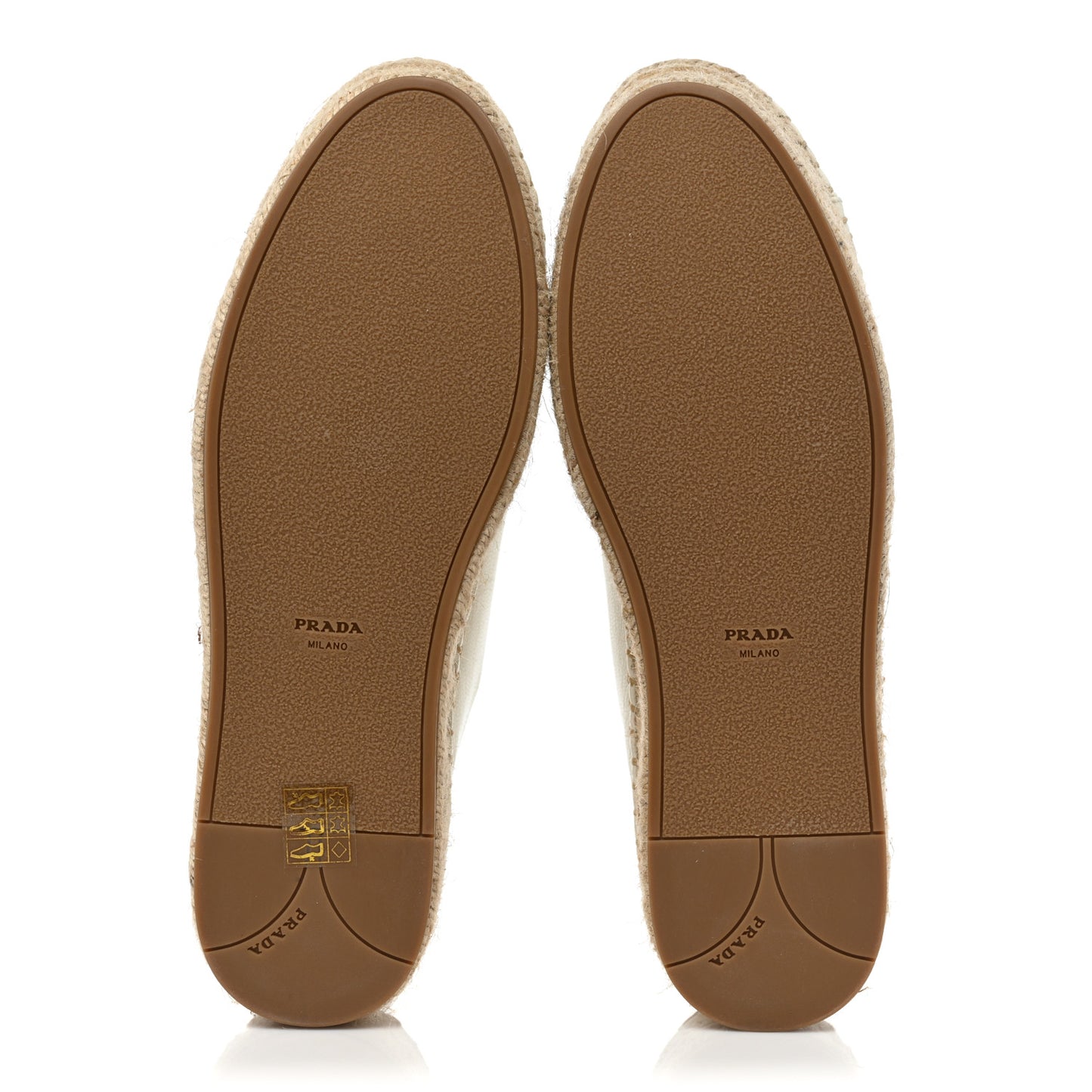 Calfskin Logo Espadrilles 40.5