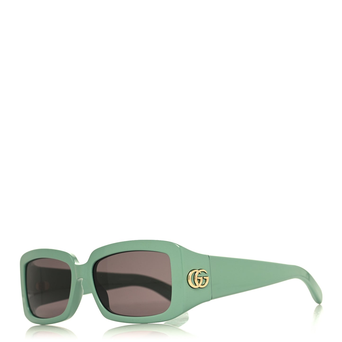 Acetate Rectangular Sunglasses GG1403S Green