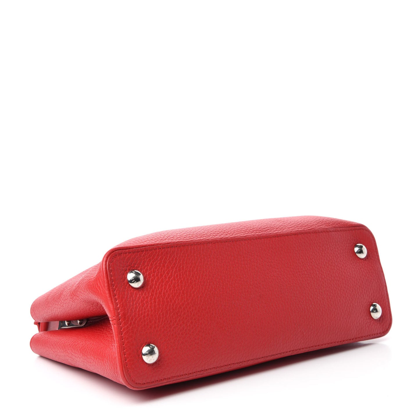 Taurillon Capucines PM Rubis