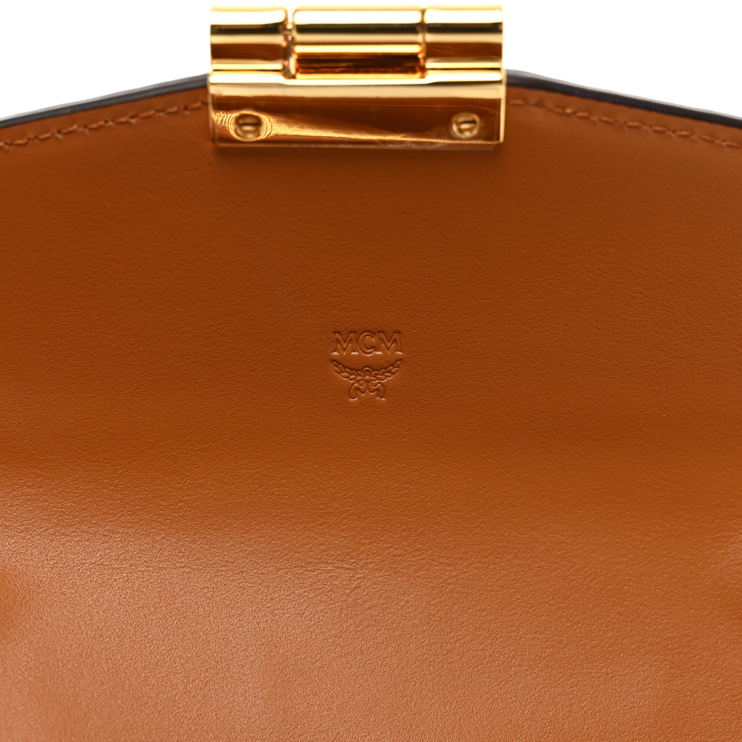 Visetos Large Patricia Wallet On Chain Cognac