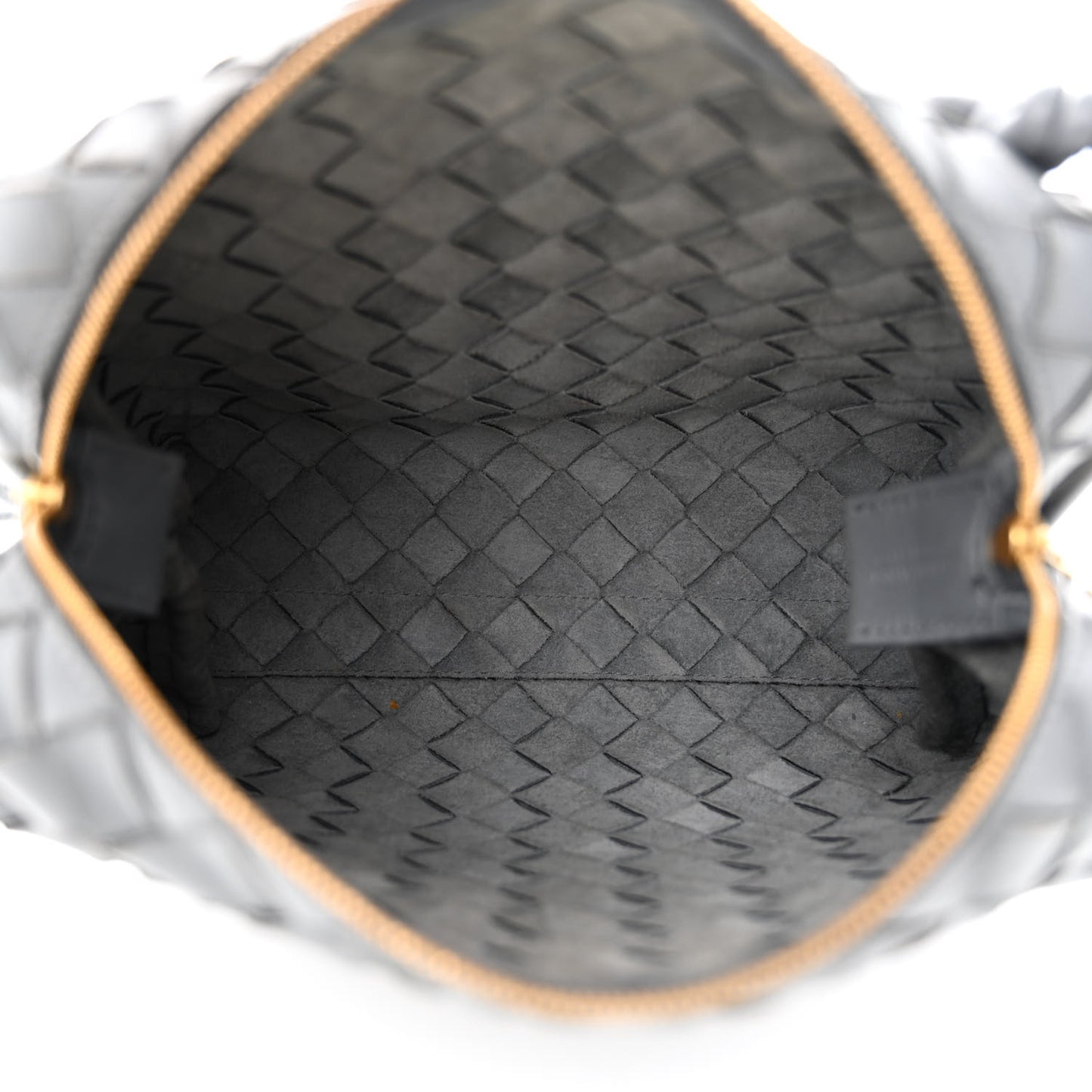 Nappa Intrecciato Small Loop Camera Bag Thunder