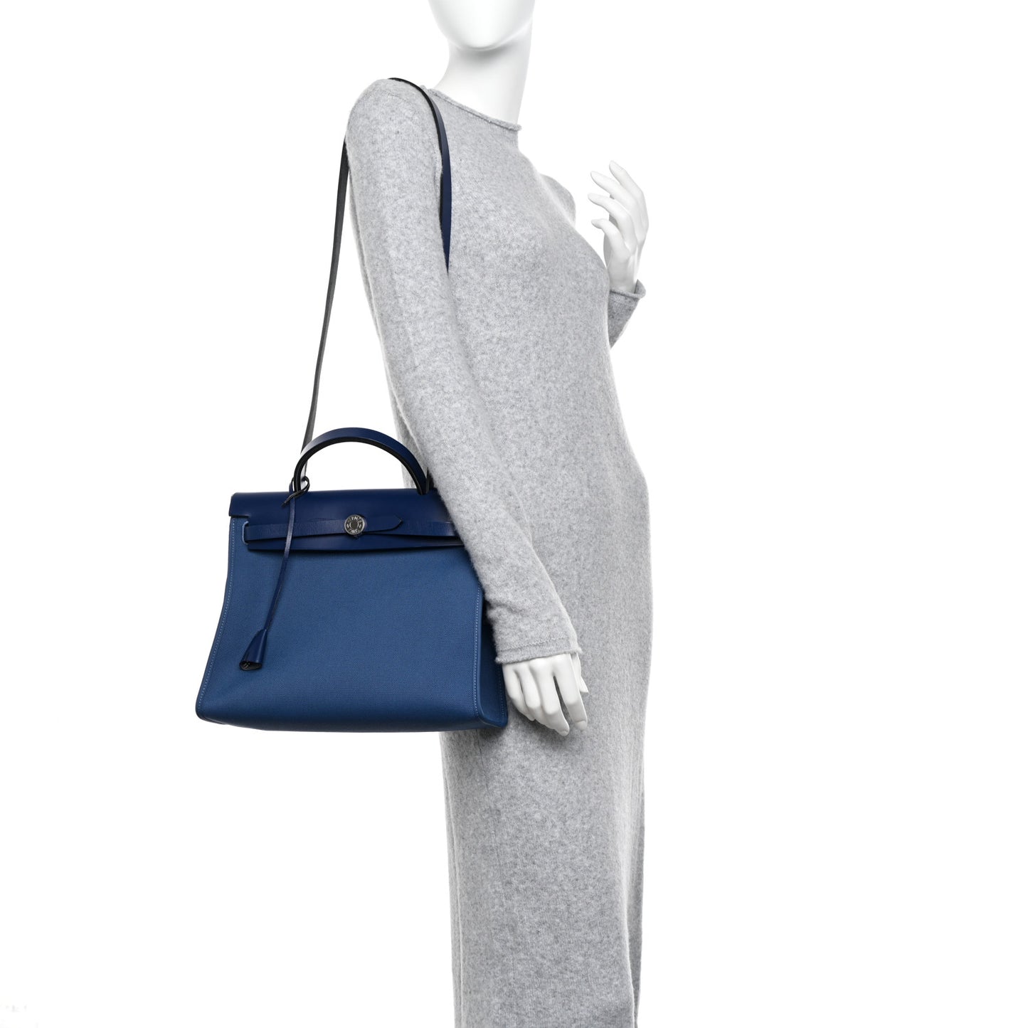 Military Toile Vache Hunter Herbag Zip PM 31 Deep Bleu Bleu Indigo