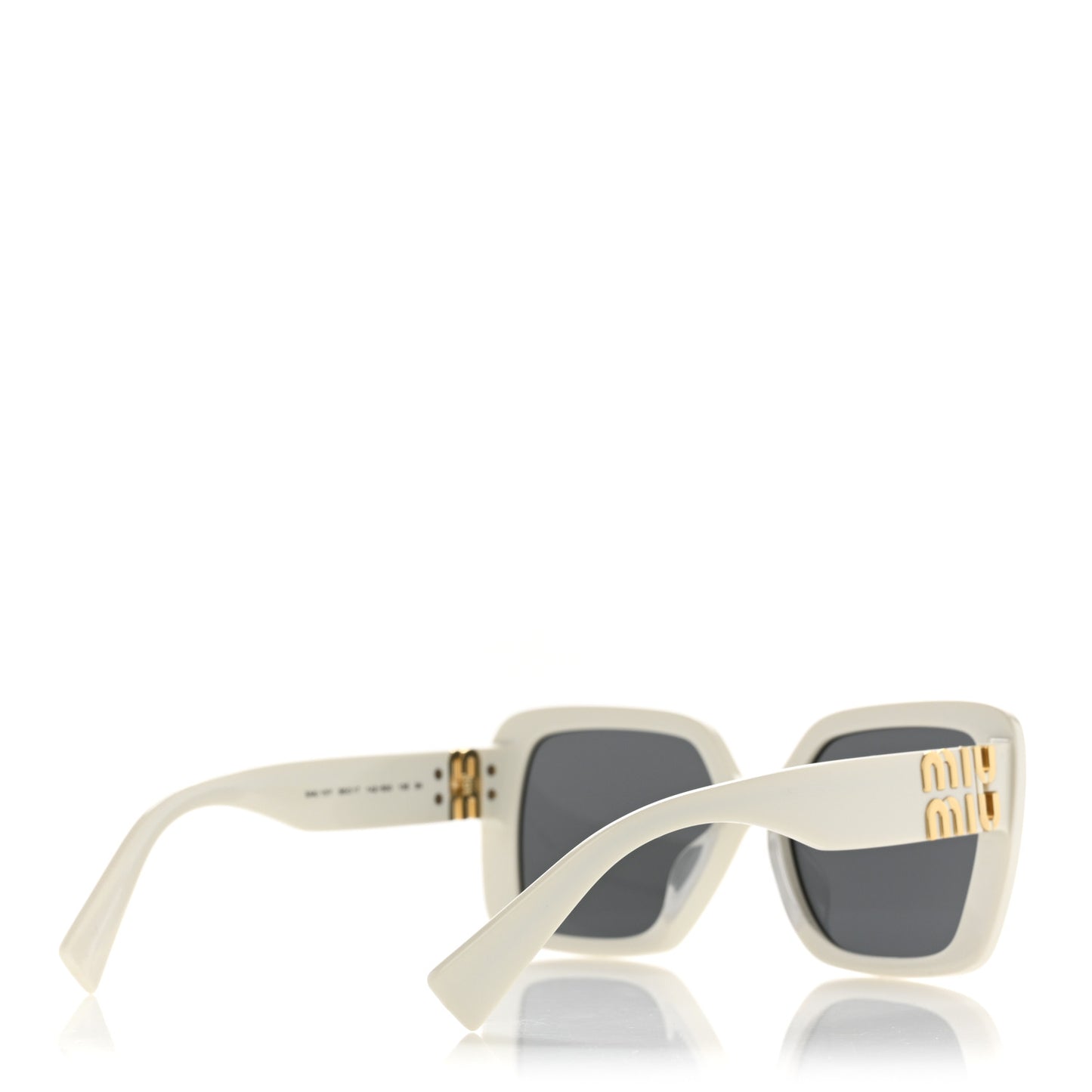 Acetate Sunglasses SMU 10Y White
