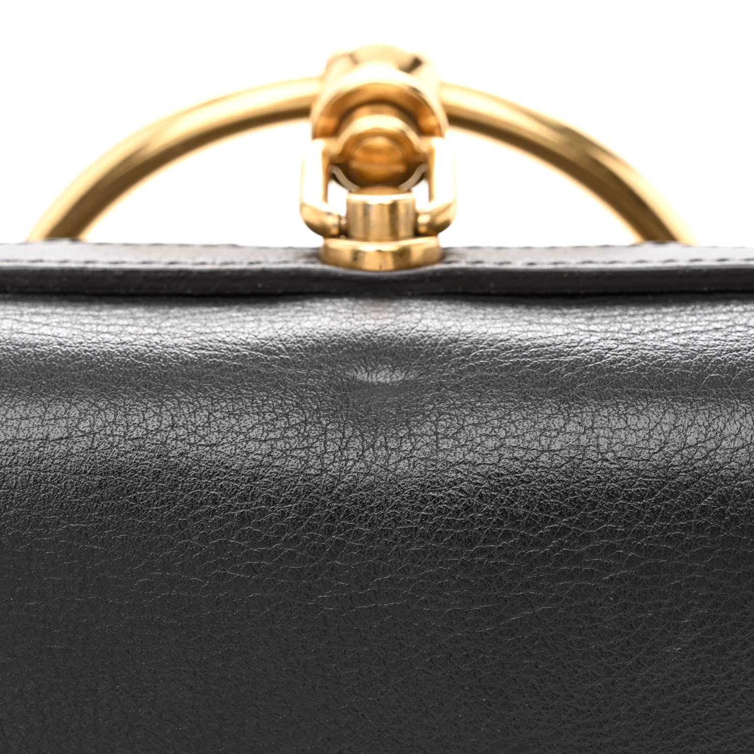 Chloe Calfskin Suede Medium Nile Bracelet Bag Black 11 of 11