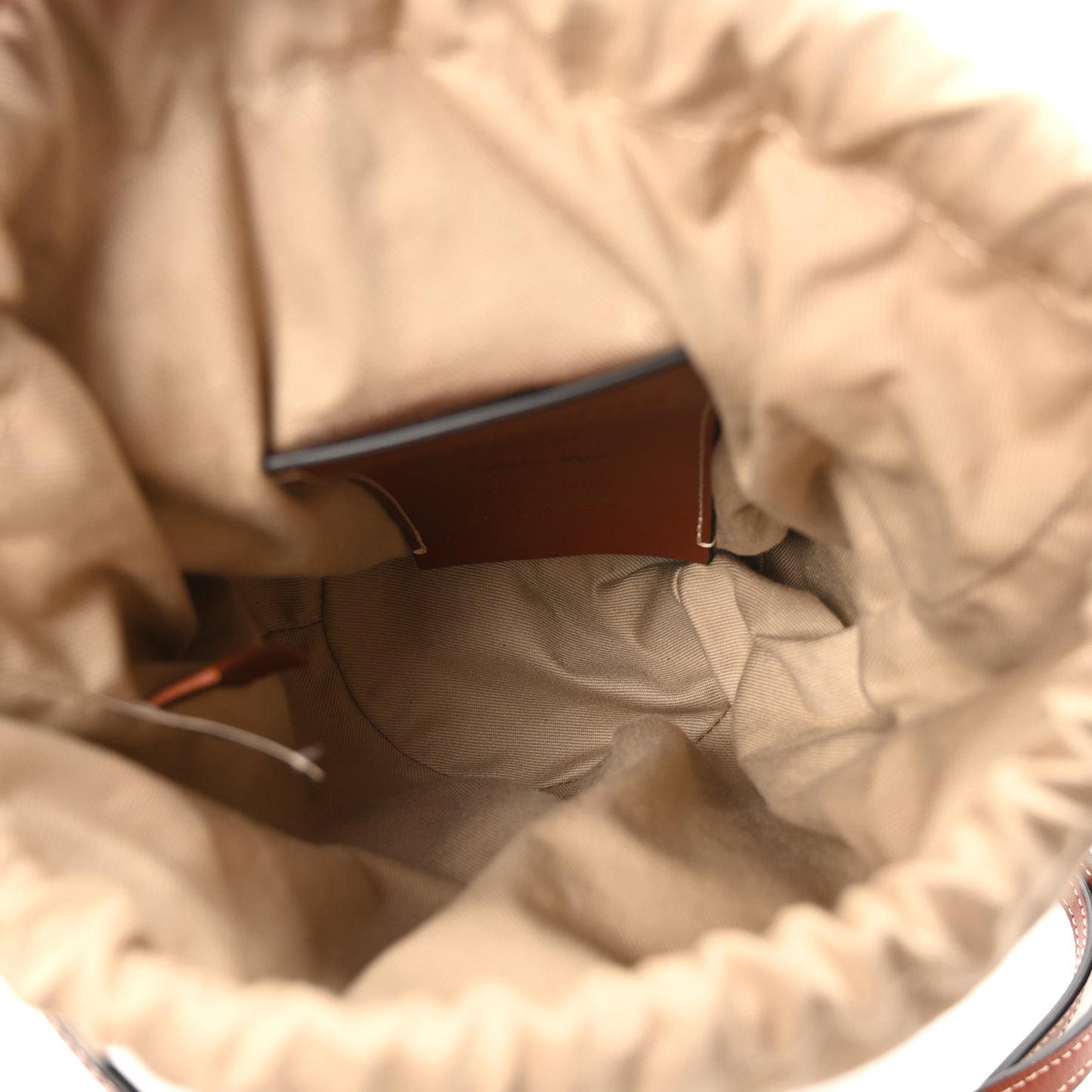 Natural Woven Fiber Small Woody Basket