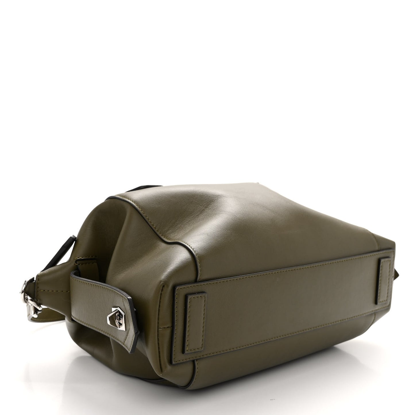 Smooth Calfskin Small Soft Antigona Dark Khaki