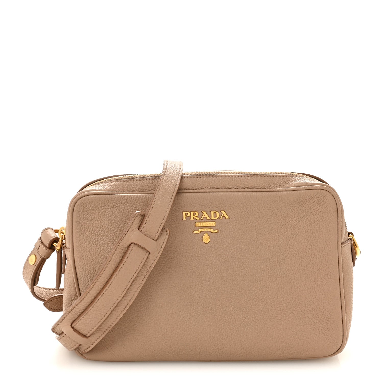 Prada Vitello Phenix Camera Bag Cammeo 1940982 – FASHIONPHILE