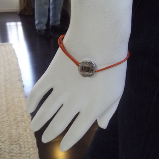 Clou De Selle Bracelet Orange