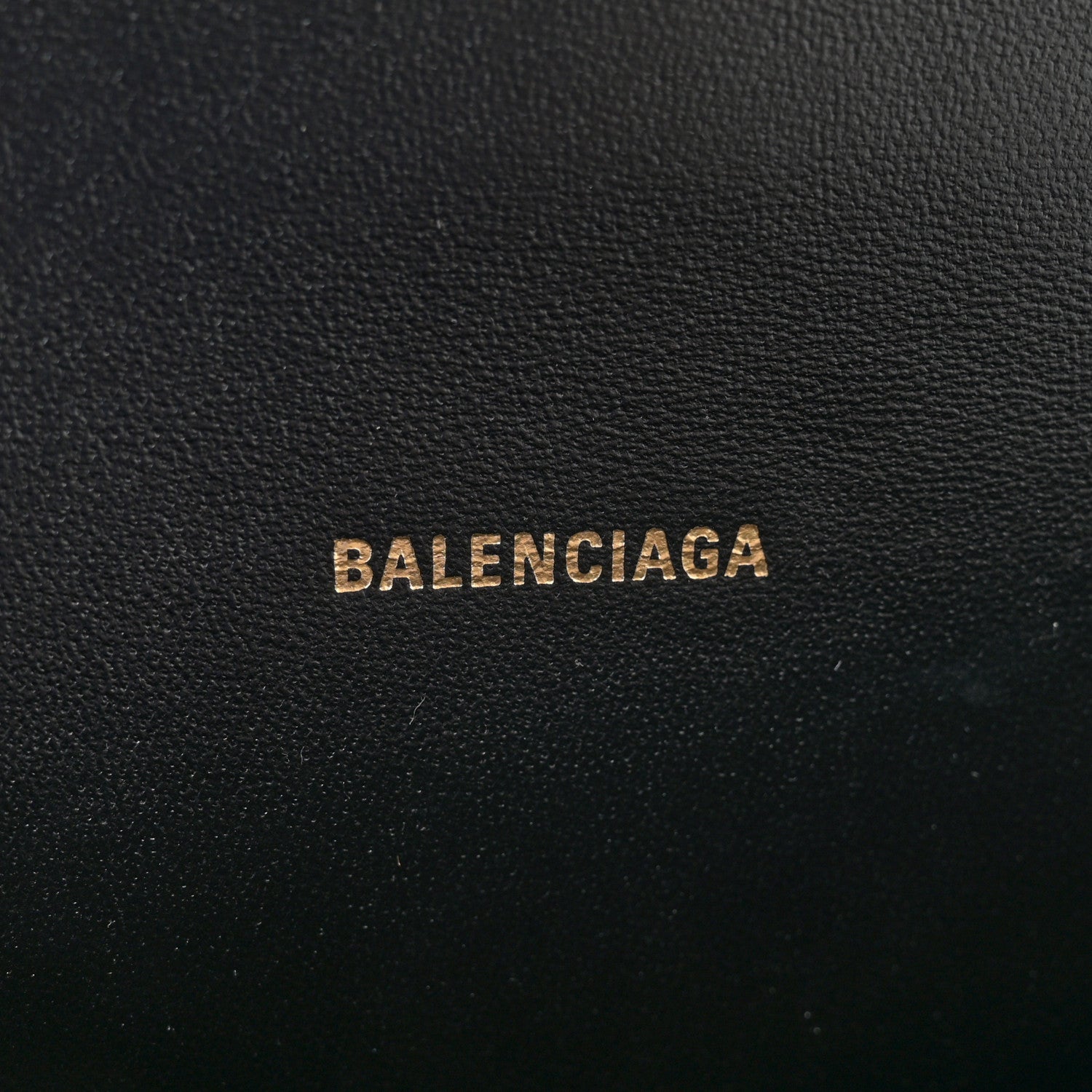 Balenciaga Shiny Box Calfskin Hourglass Top Handle Bag XS Black 6 of 11