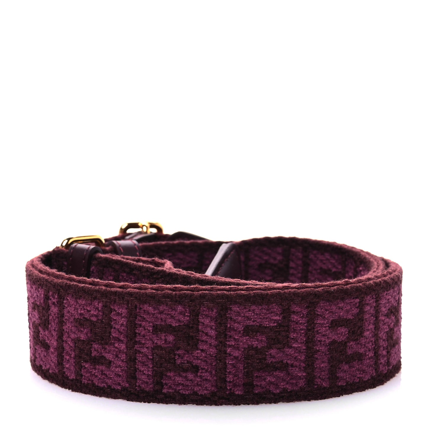 Chenille Vitello King FF Adjustable Strap You Burgundy