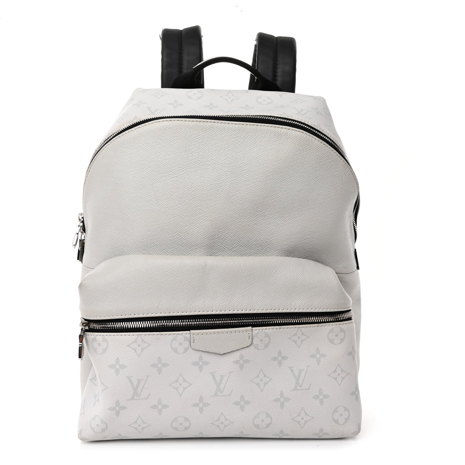 Louis Vuitton Taiga Monogram Discovery Backpack PM White 1 of 9