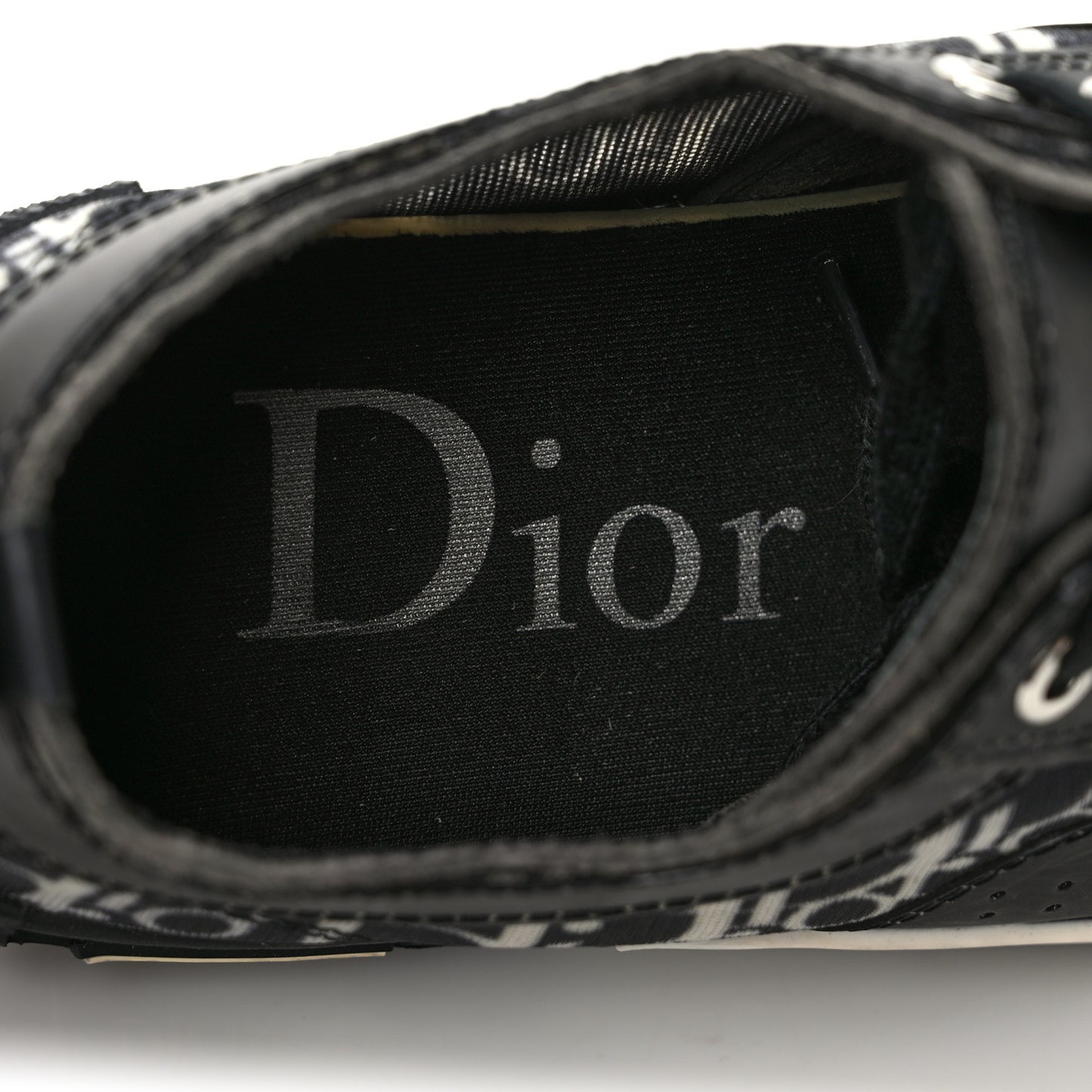 Technical Canvas Oblique B23 Low Top Sneakers 38 Black