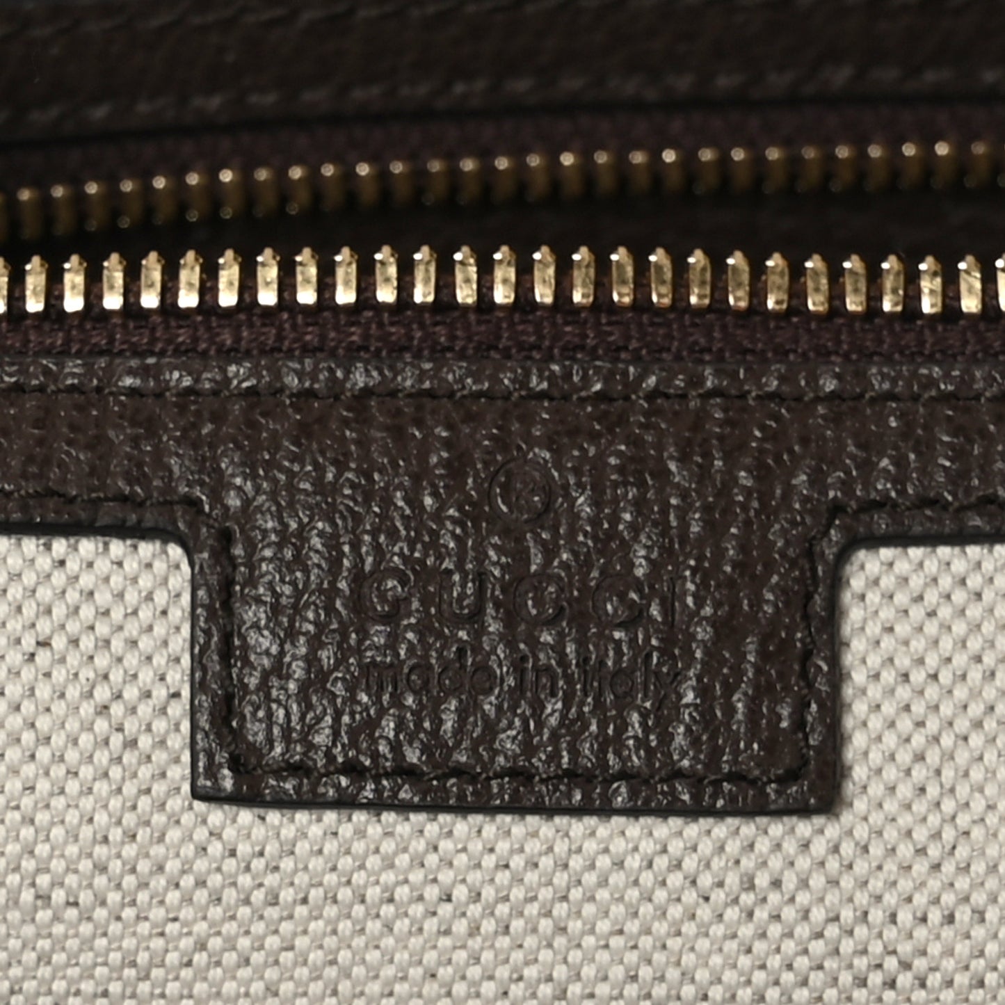 Monogram Jumbo GG Textured Dollar Calfskin Web Maxi Duffle Bag Camel Ebony