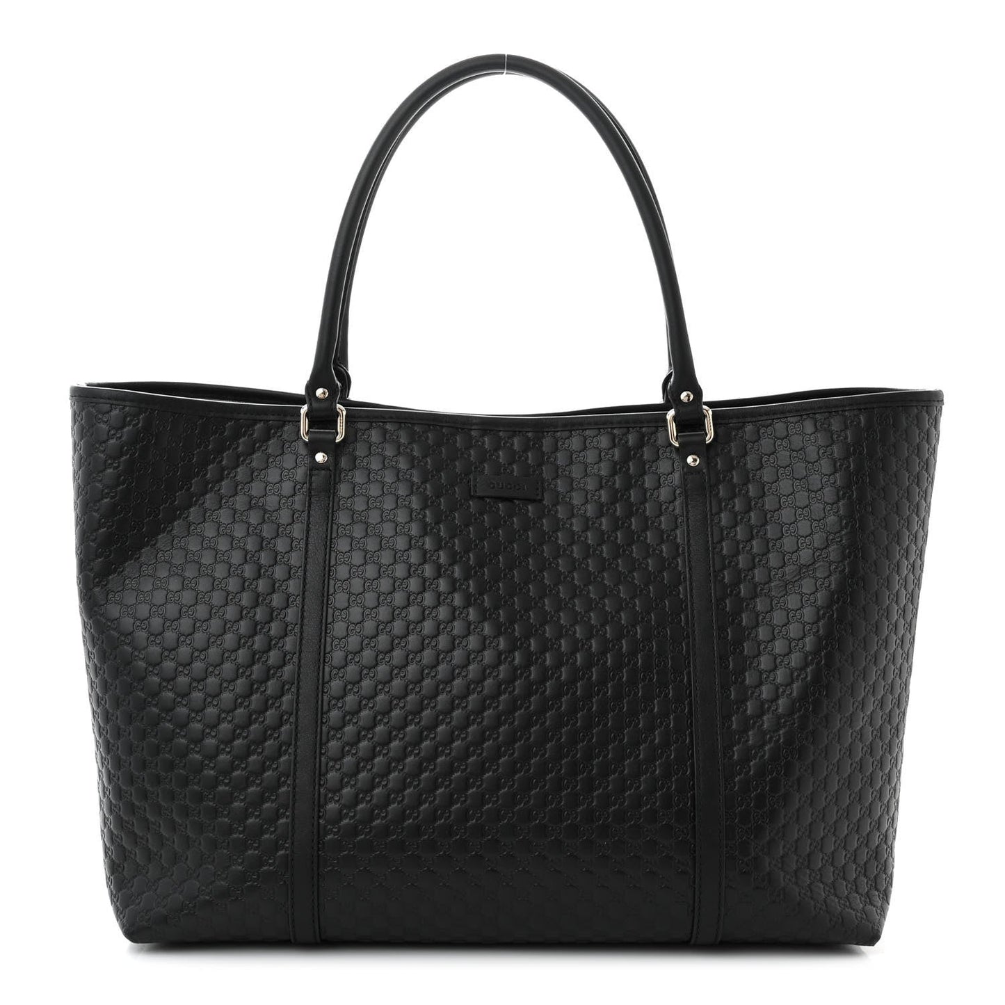 Microguccissima Large Joy Tote Black