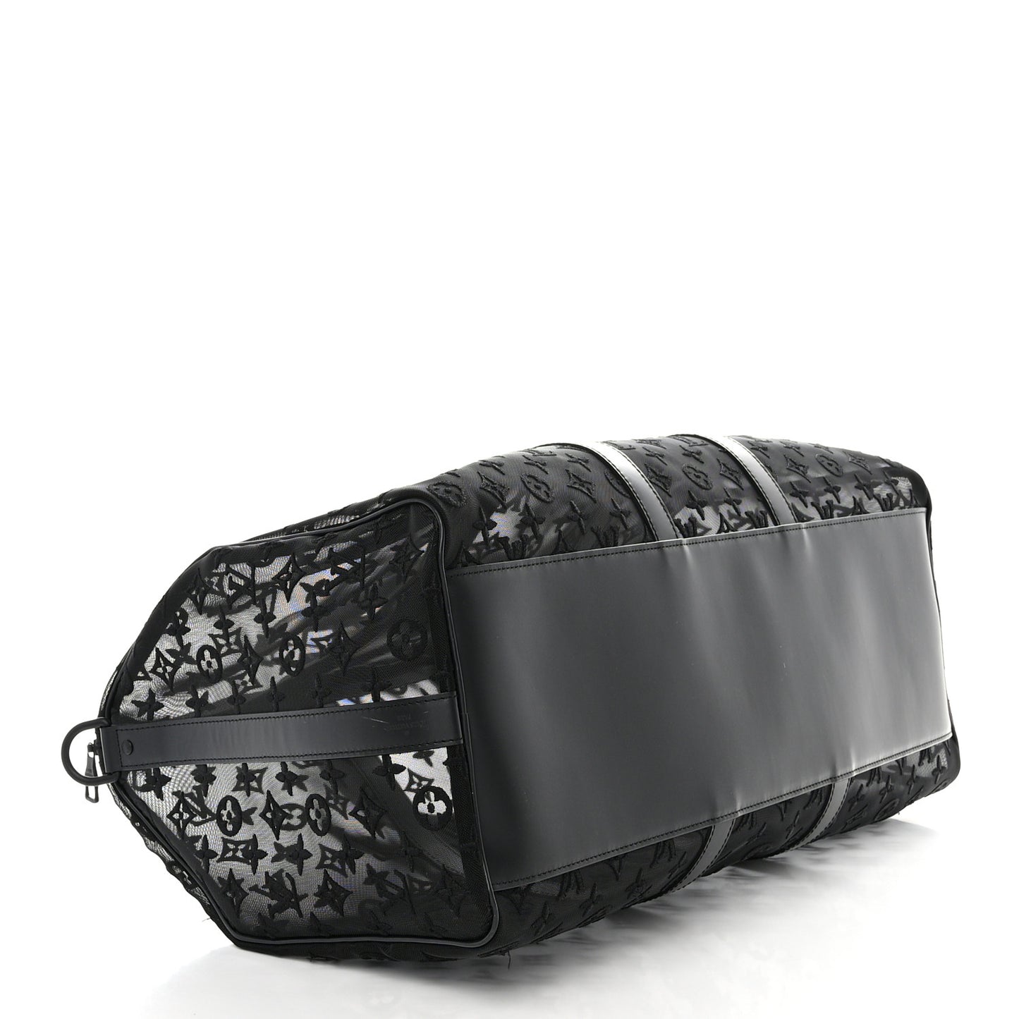 Monogram See Through Keepall Bandouliere 50 Black