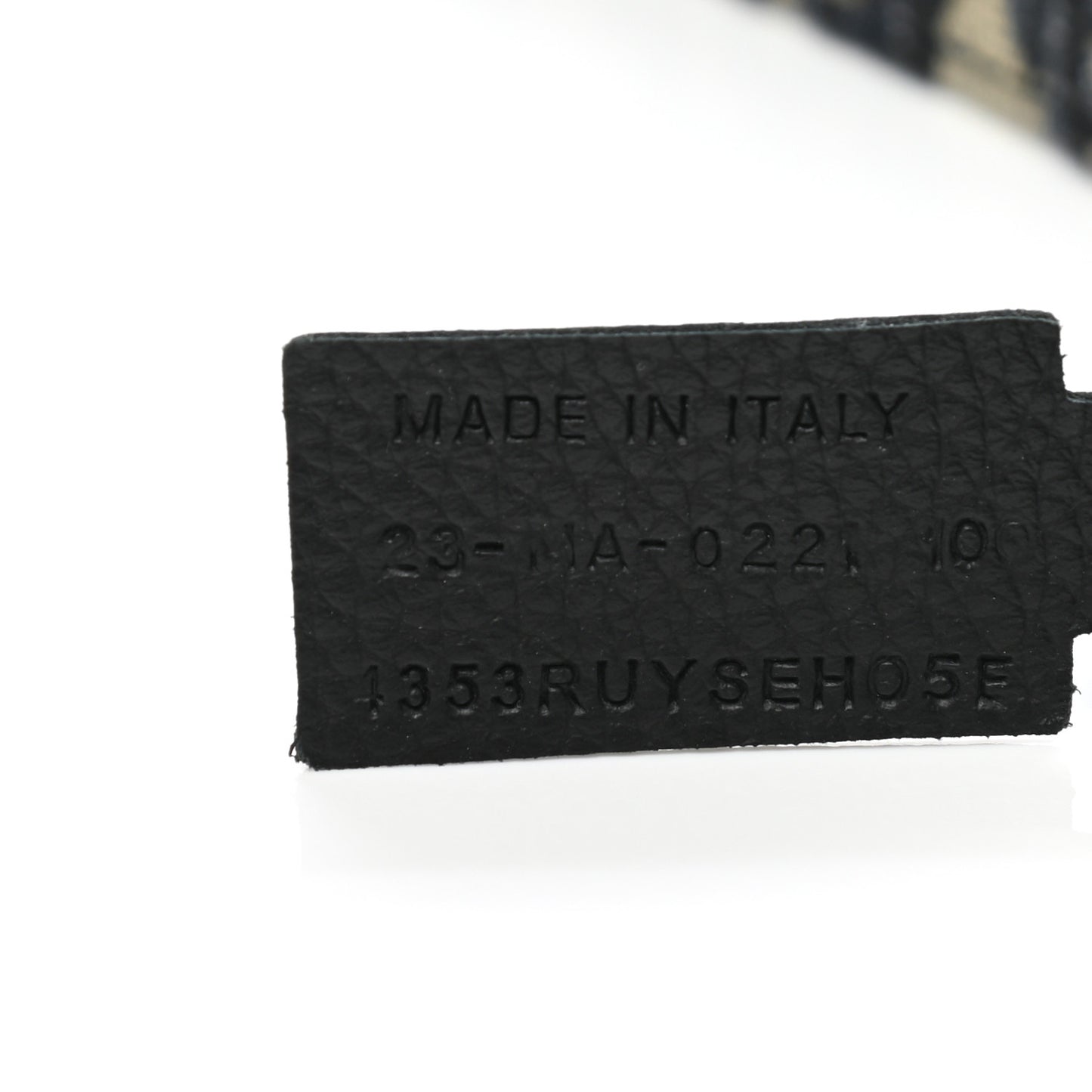 Oblique 35mm Belt 100 Blue Multi