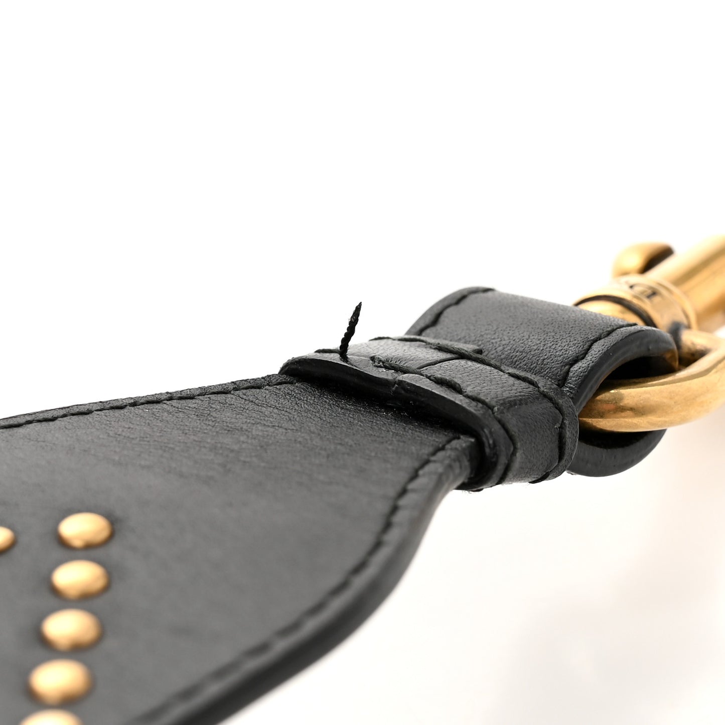 Lambskin Studded Mini Supple Lady Dior Black