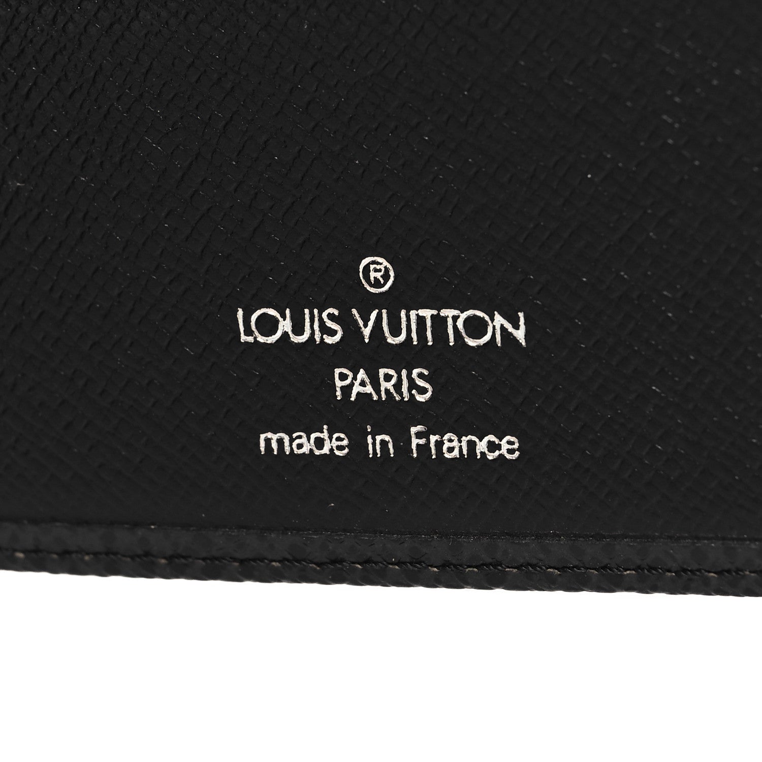 Louis Vuitton Taiga Checkbook Pocket Agenda Cover Ardoise 6 of 9