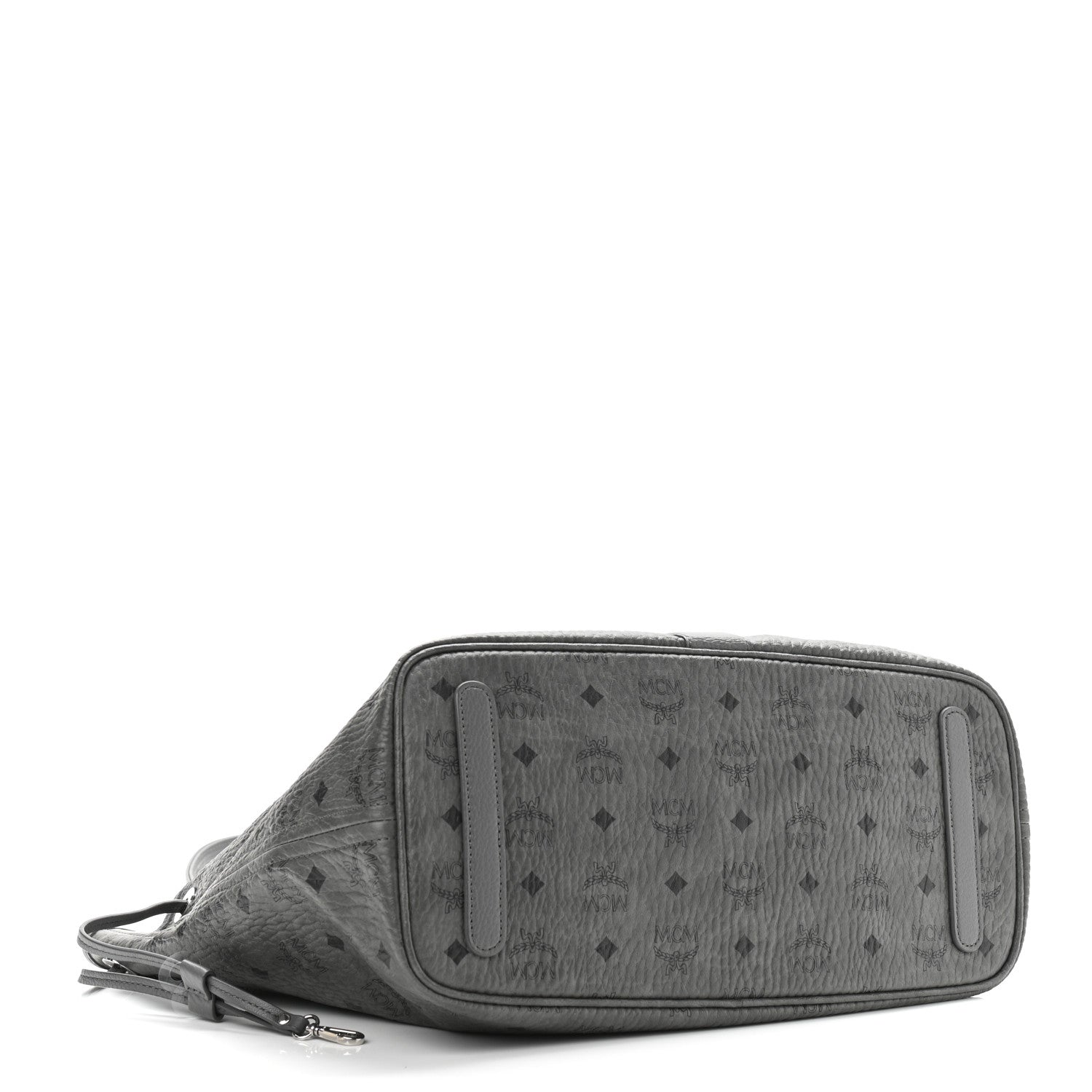 MCM Visetos Medium Liz Reversible Shopper Tote Black 6 of 14