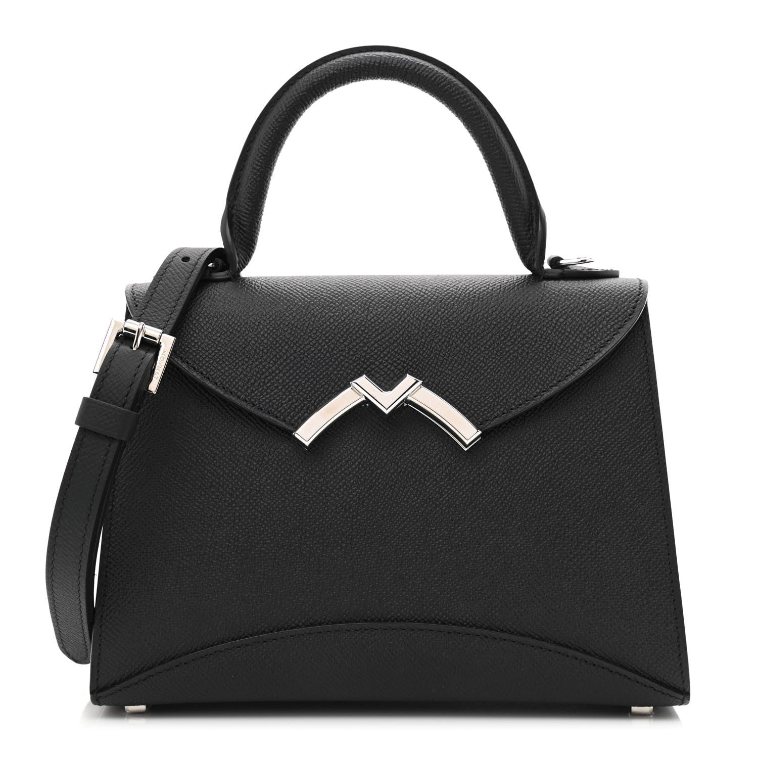 Moynat Carat Calfskin Gabrielle BB Black 1 of 9